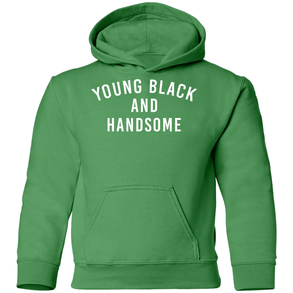 Young Black and Handsome  Youth Pullover Hoodie